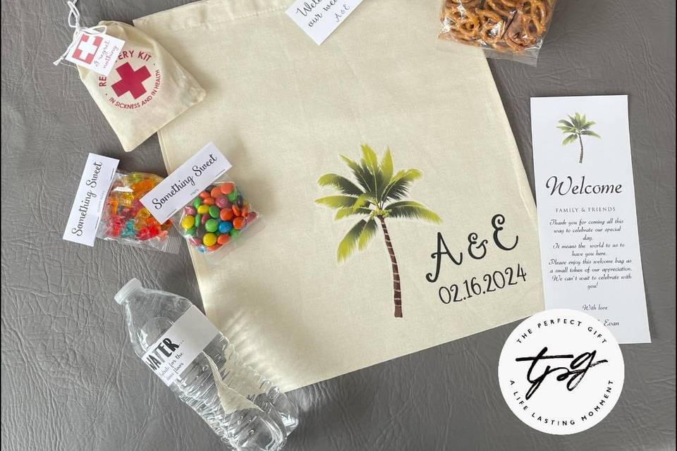 Bolsa de bienvenida