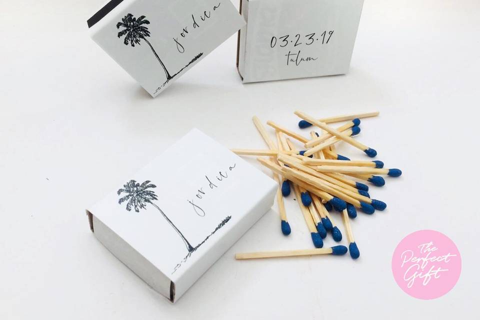 Cerillos personalizados