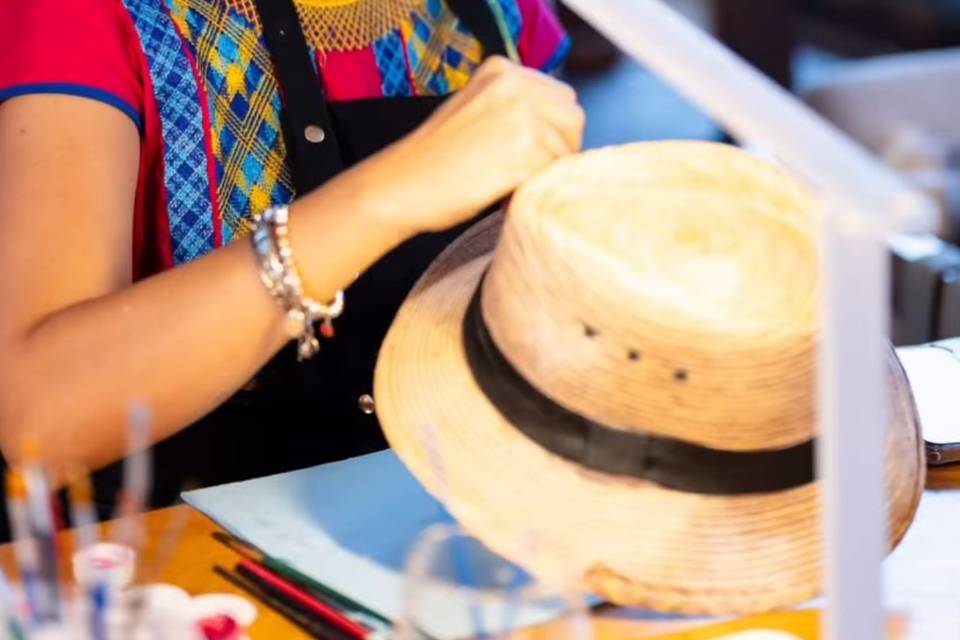 Maracas pintadas a mano