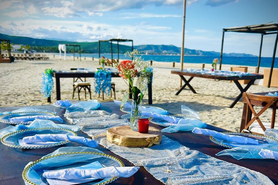 Boda en playa