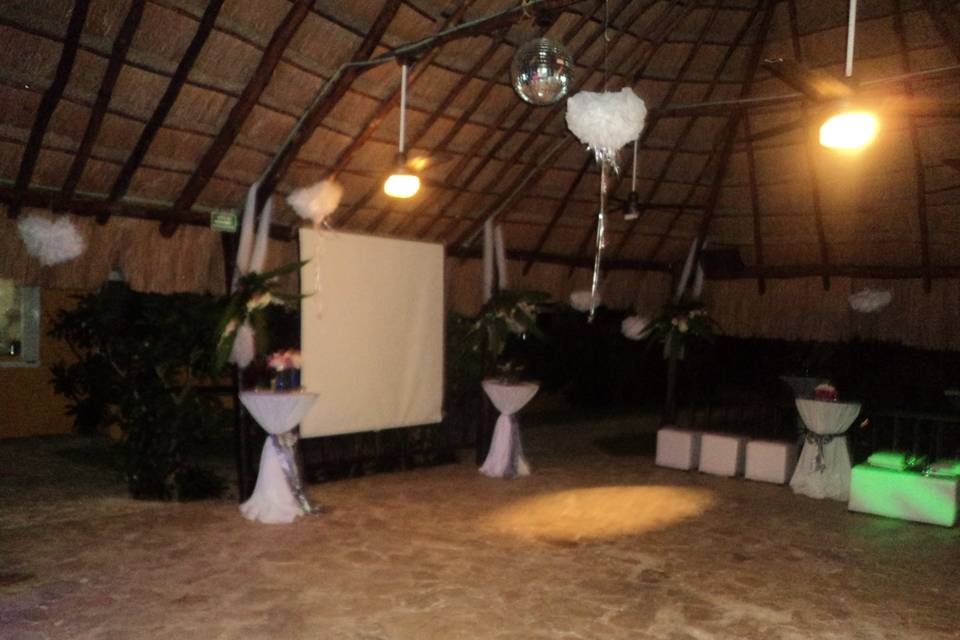 Palapa principal