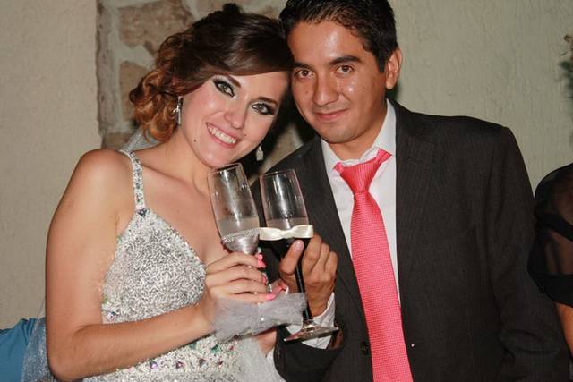 Brindis de los novios