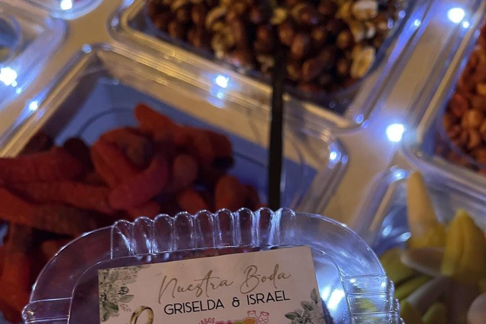 Manzanas cubiertas.