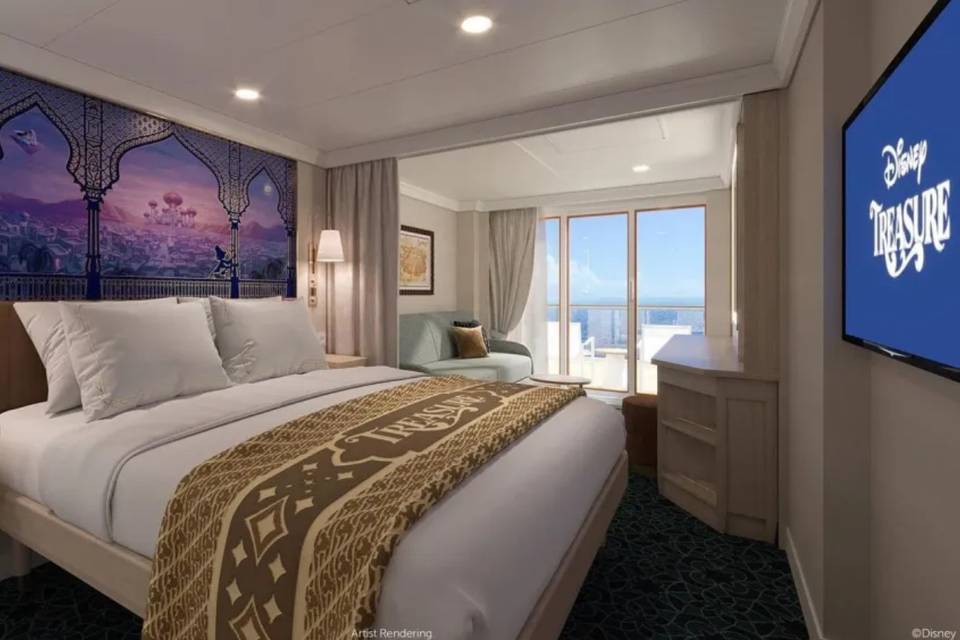 Cabina con balcón