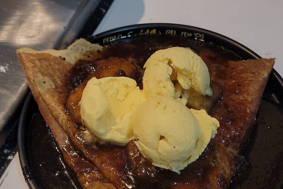 Banana Foster Crêpe