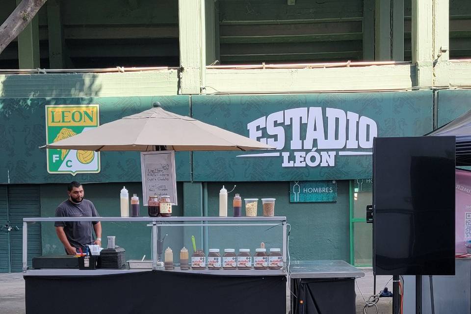 Estamos en el estadio León