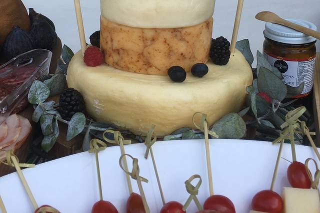 Pastel de quesos