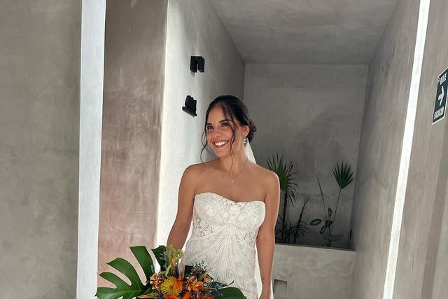 Hermosa novia