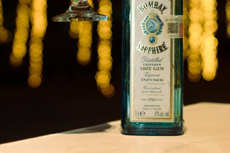 Gin tonic frutos rojos