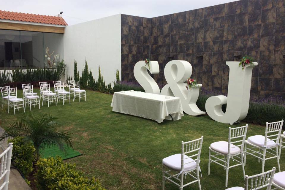 Recepcion para boda civil