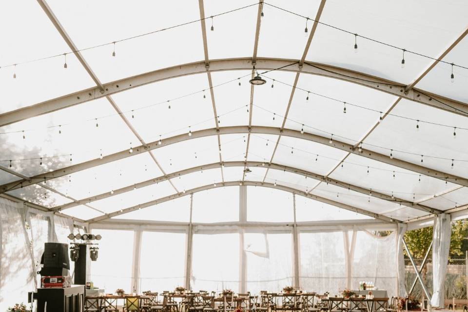 Toldo transparente