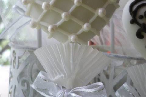 Cake pops con perlas