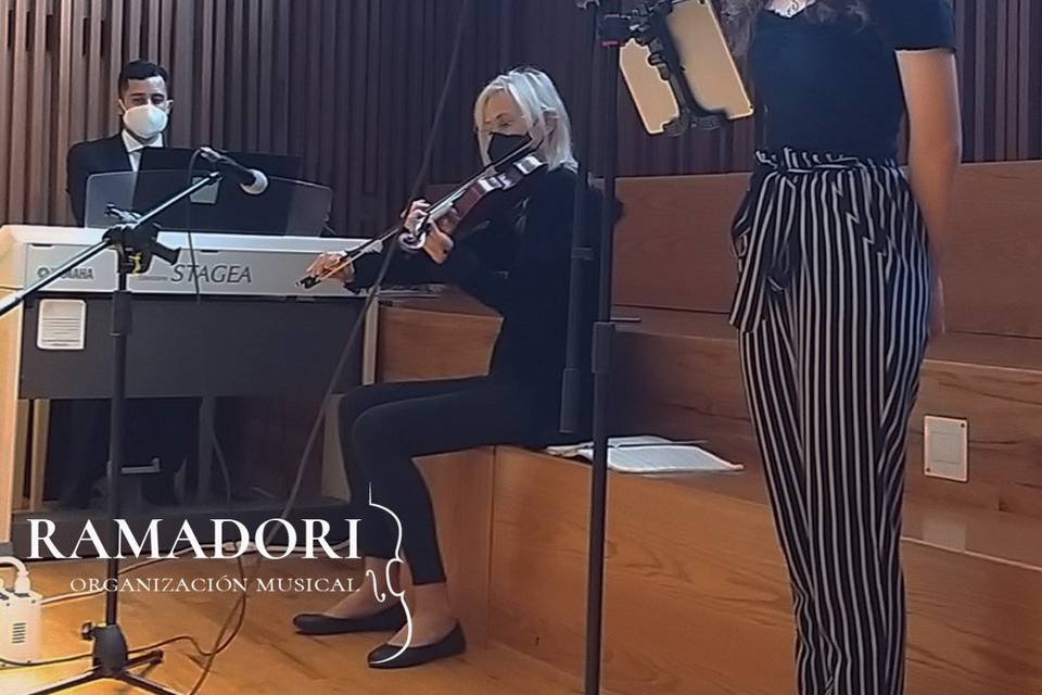 Piano y violín