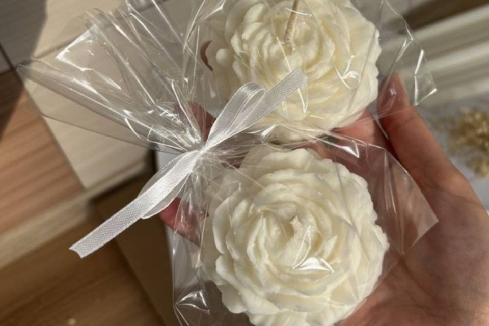 Peonias en bolsa de celofan