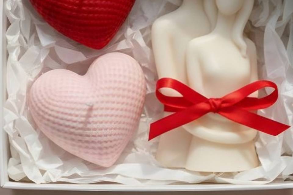Dúo de corazones con pareja