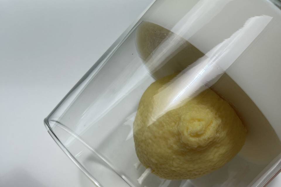 Vela de vaso aroma bergamota