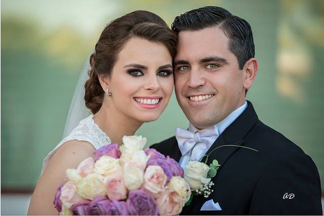 La felicidad de los novios