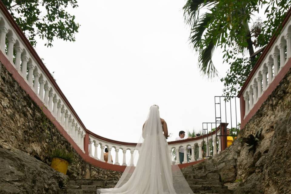 Vestido en cenote