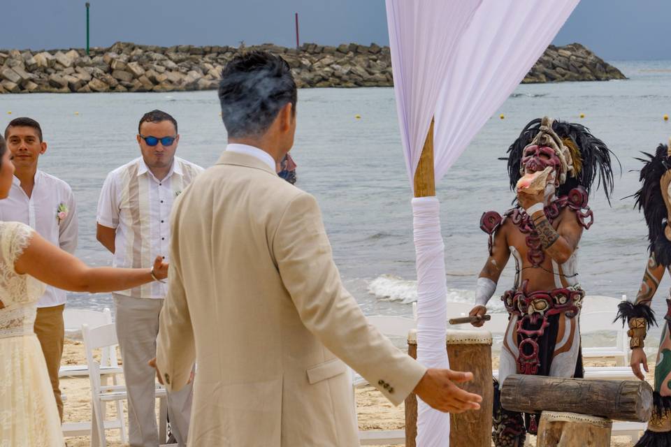 Mayan ceremony