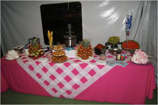 Fuentes de chocolate