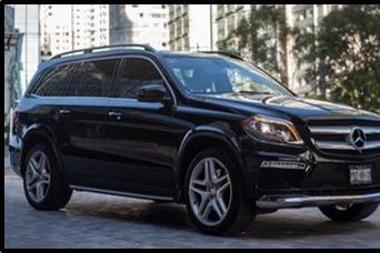 Mercedes GL 500 negra