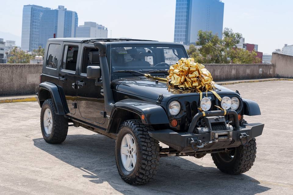 Jeep en renta con chofer