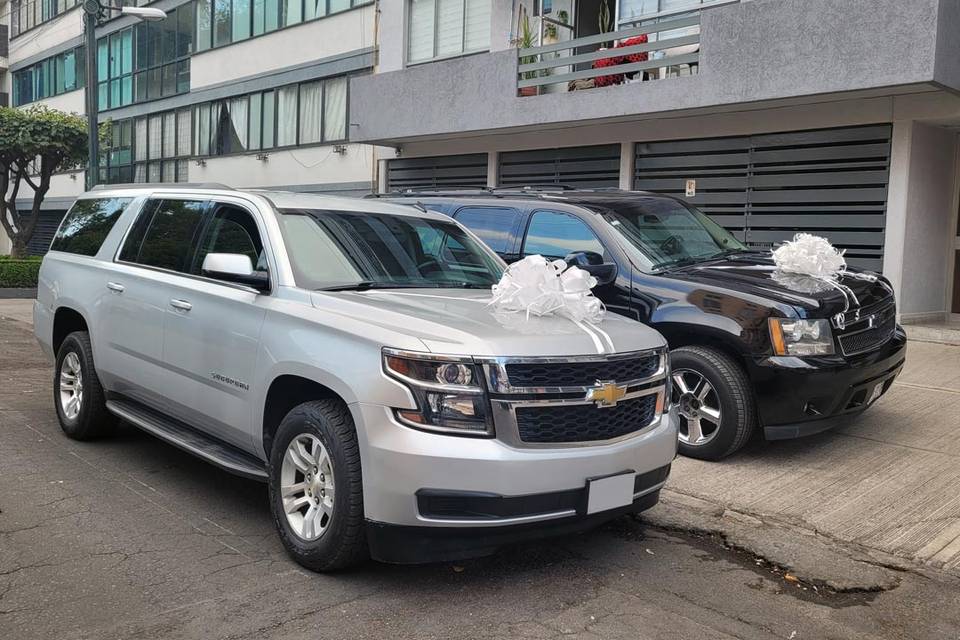 Suburbans en renta para boda