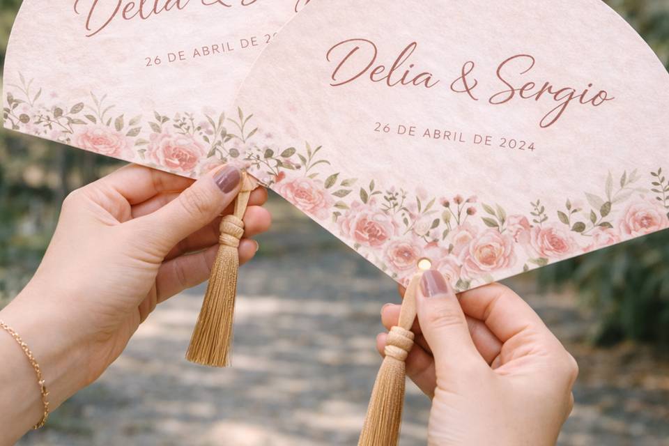 Abanicos personalizados
