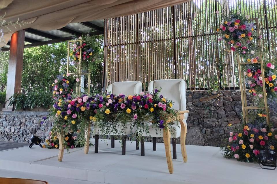 Mesa de novios