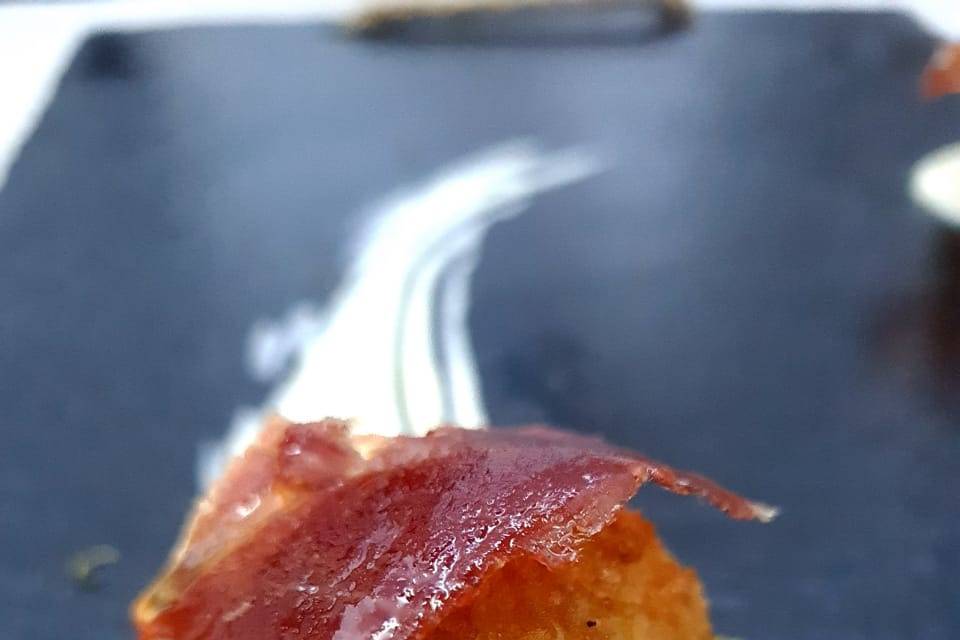 Croqueta de jamón ibérico