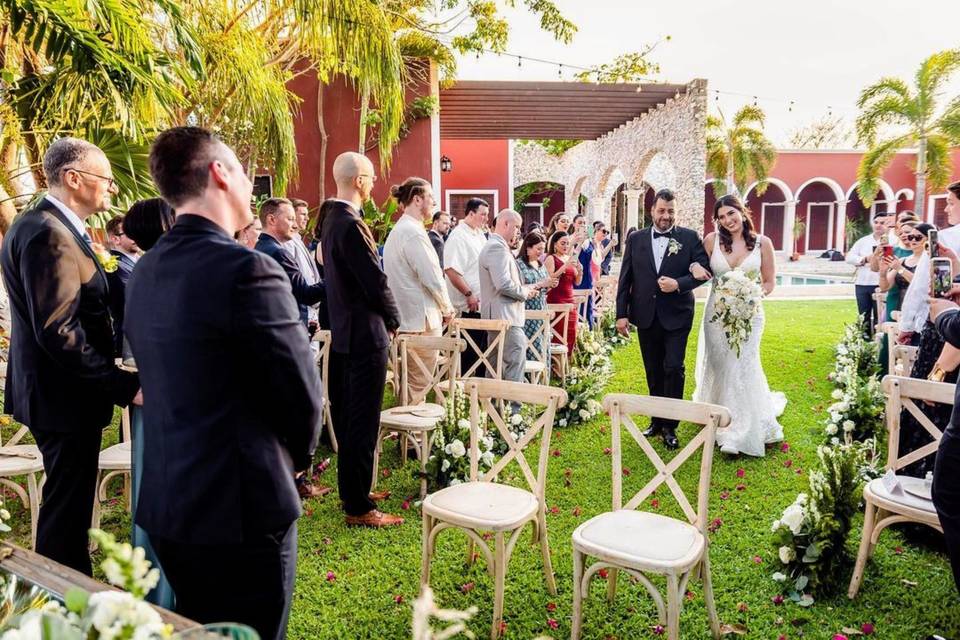 Ceremonia en Hacienda Chaka