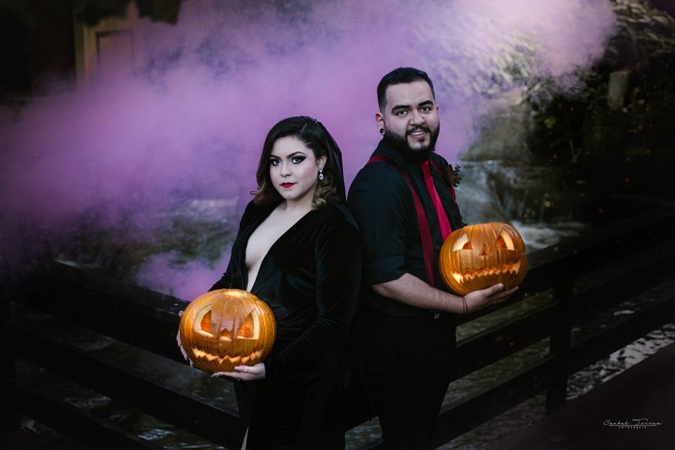 Halloween wedding