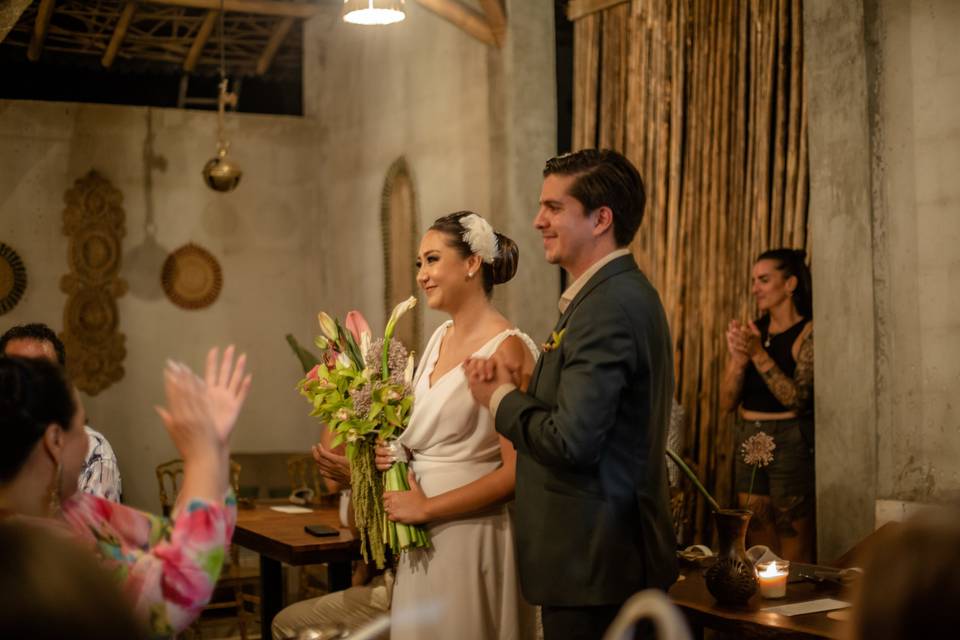 Novios.