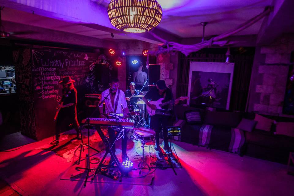 Música en vivo.