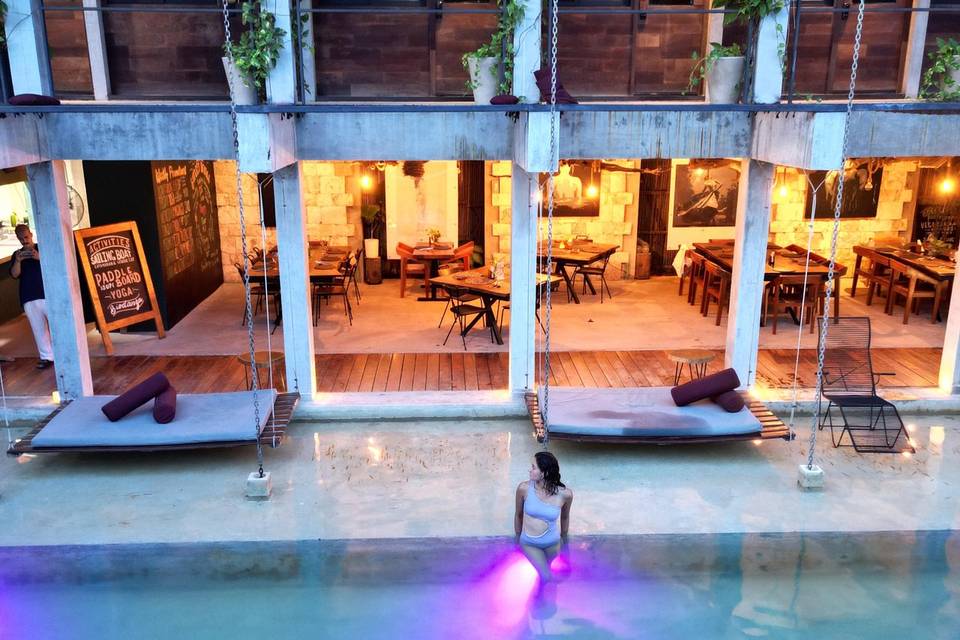 Piscina.