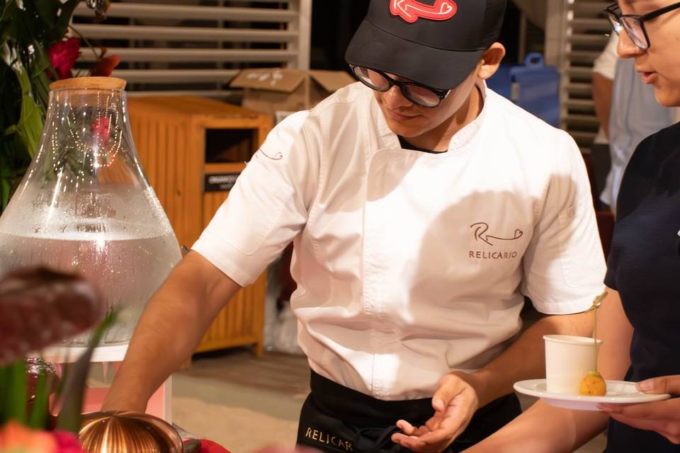 Catering, gala, chef