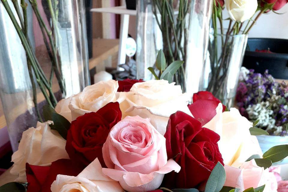 Flores Rosa Pastel
