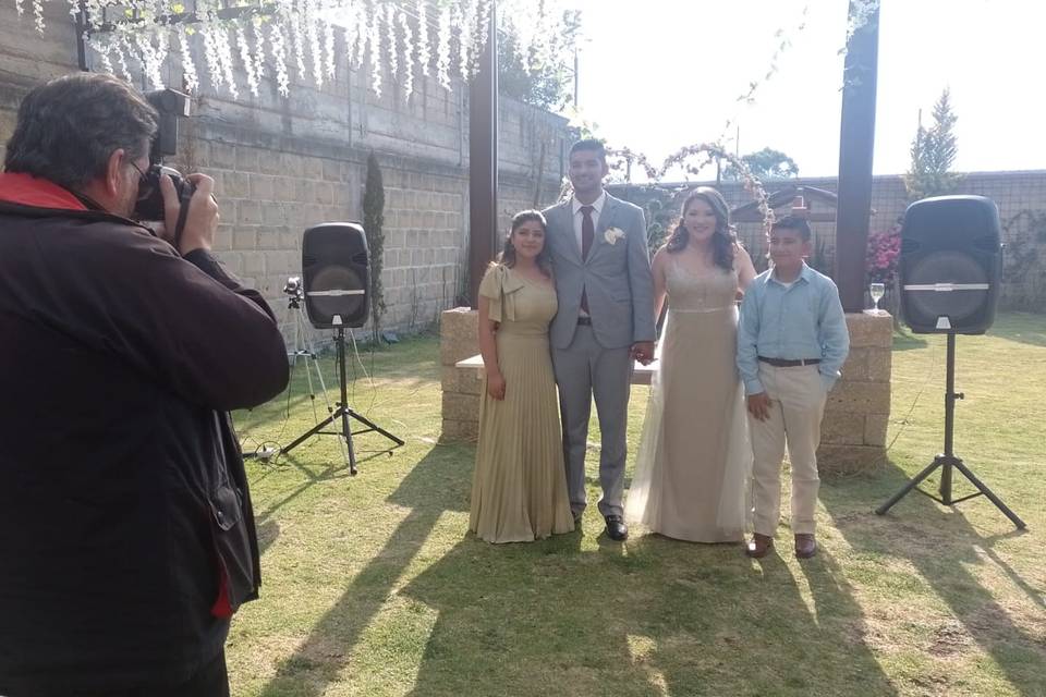 Cobertura boda civil