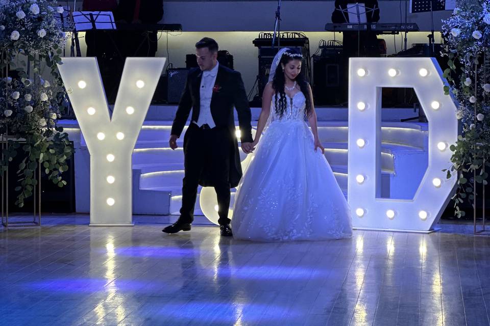 Comienzo de baile