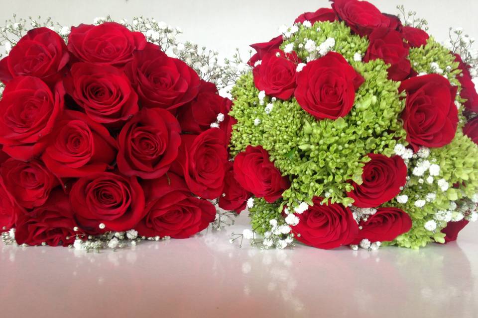 Bouquet rojo