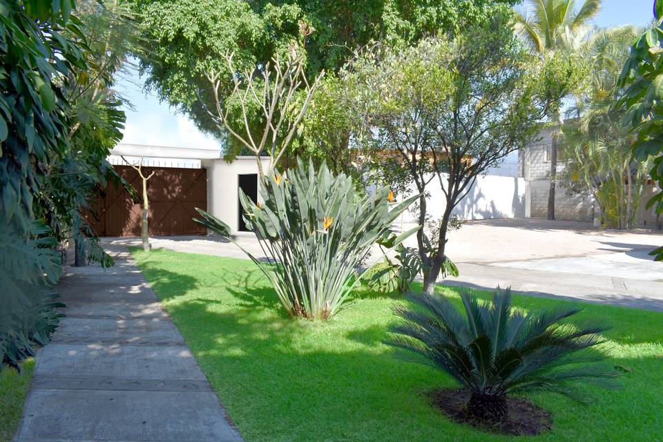 Jardín para eventos