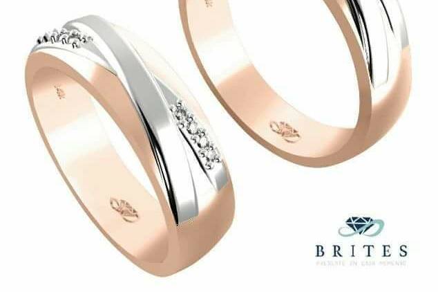 Argollas oro14k color elegible