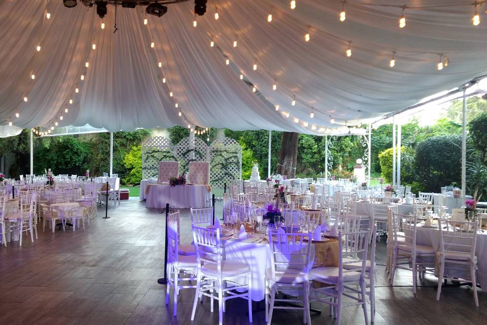 Boda en azul