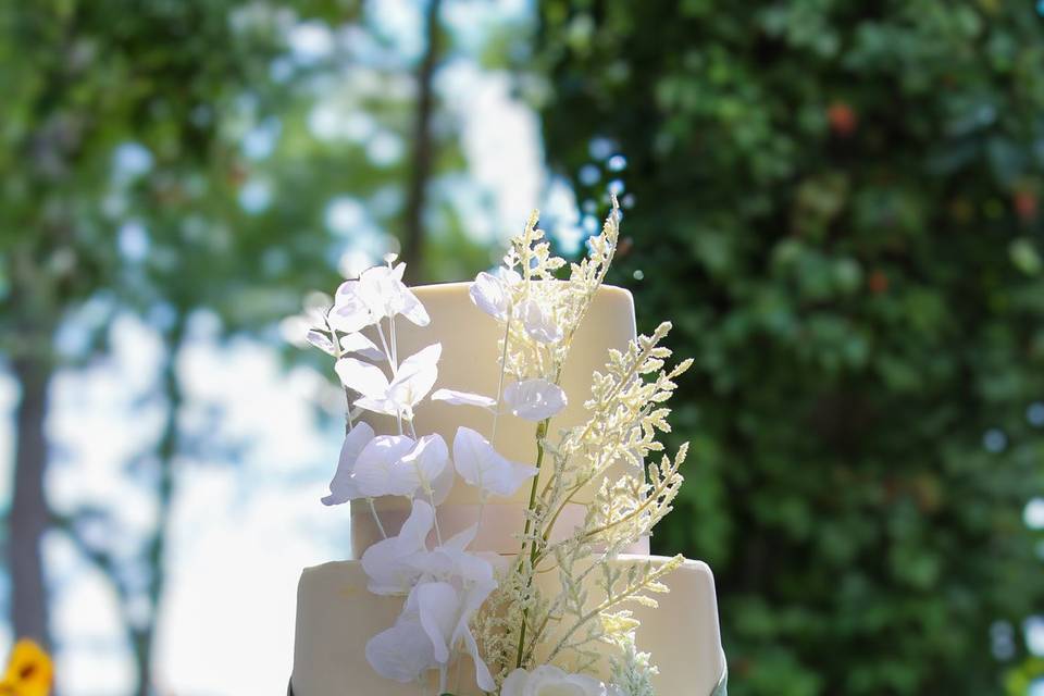 Pastel olivo elegante