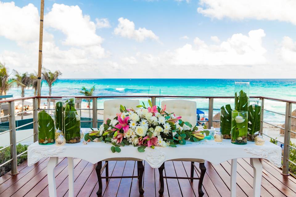 Mesa de novios