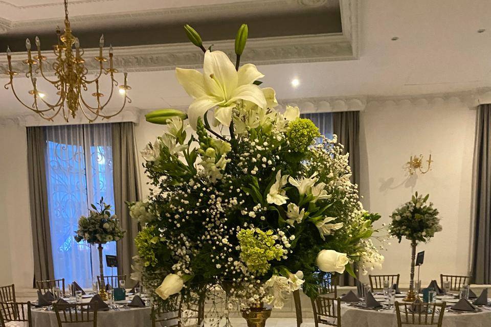 Arreglos florales altos