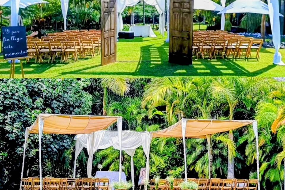 Ceremonial tent styles