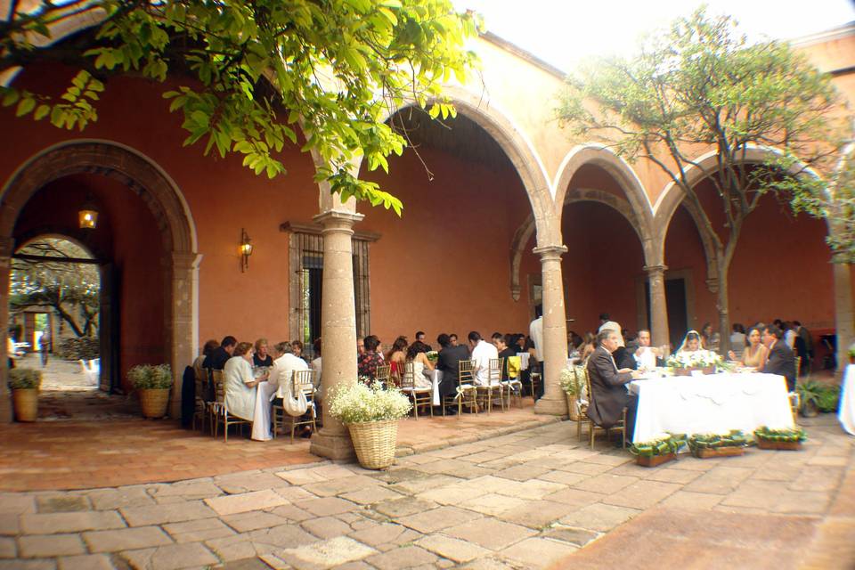 Comedor de la hacienda