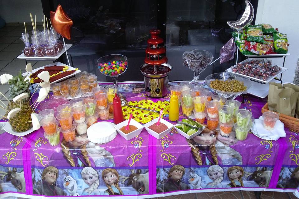 Fuente de chamoy infantil