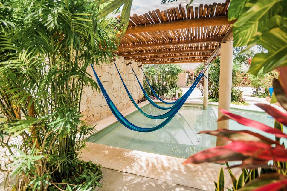 Hotel Blue Palm Bacalar